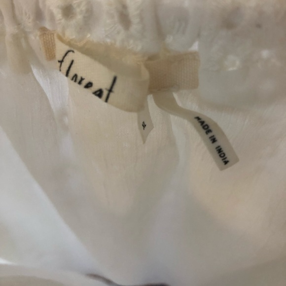 Off the shoulder Anthropologie Floreat Top - Picture 5 of 7